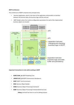 BOPF Framework Overview and Usage | PDF | Object (Computer Science ...