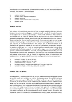 fundamento, porque a menudo el desequilibrio conlleva no solo la posibilidad de un 
raspado, sino también a una finalización.