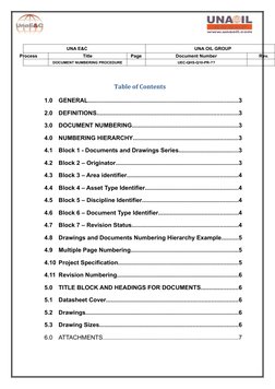 Document Numbering Procedure Guide | PDF | Specification (Technical ...
