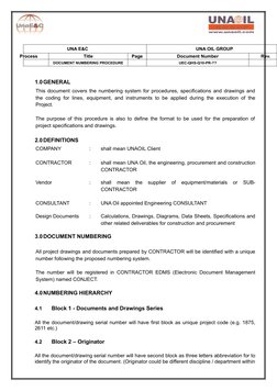 Document Numbering Procedure Guide | PDF | Specification (Technical ...