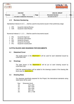 Process Numbering Standard Document Numbering Procedure Guide | PDF | Specification (Technical ...