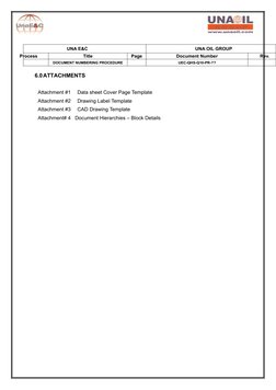 Document Numbering Procedure Guide | PDF | Specification (Technical ...