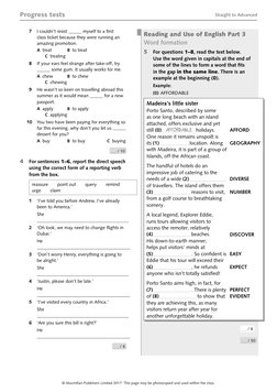 Progress Test Unit 3 | PDF