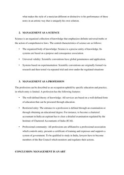 what makes the style of a musician different or distinctive is his performance of these 
notes in an artistic way that is uni