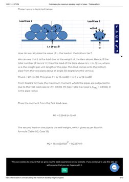 Stacking Pipe Worksheets.pdf Maximum Pipe Stacking Height Calculation | PDF | Bending | Microsoft Excel