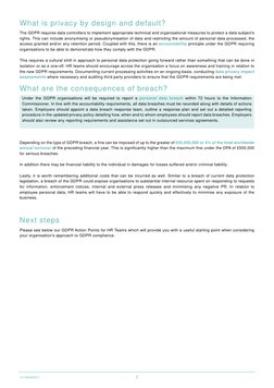 10-10669405-2
3
What is privacy by design and default?
The GDPR requires data controllers to implement appropriate technical