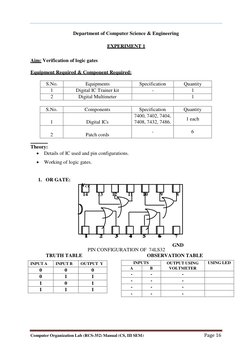 Computer Organization Lab Manual | PDF | Multi Core Processor | Central ...