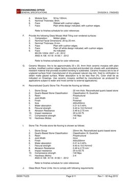 Division 9: Tile Specifications | PDF | Tile | Flooring