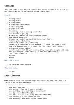 Cisco ACI CLI Command Reference Guide | PDF | Internet Protocols ...