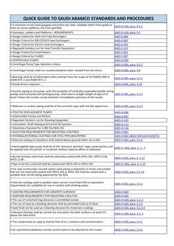 Saudi Aramco Standards Overview | PDF | Pipe (Fluid Conveyance) | Valve