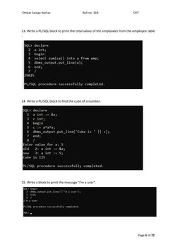 Omkar Sanjay Narkar                                           Roll no: 318                                               SYI