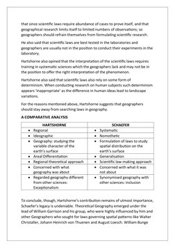 Schaefer Geography Hartshorne-Schaefer Geography Debate | PDF | Geography | Science