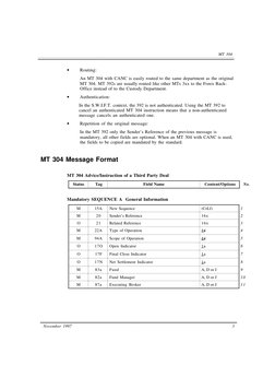 Mt304 Example MT 304: Third Party Forex Instructions | PDF | Foreign Exchange Market ...