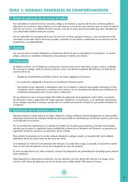 www.ameztiautoeskola.com
TEMA 1: NORMAS GENERALES DE COMPORTAMIENTO
1. Ámbito de aplicación de las normas de tráfico
2. Usuar