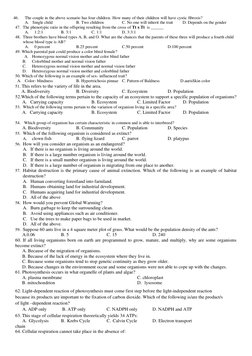 Grade 9 Science Q1 Summative Test | PDF | Dominance (Genetics ...