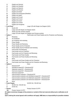 ABB Ref615 Ordering Code Guide | PDF | Relay | Electrical Engineering