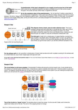 Orgone Radionics: DIY Circuit Guide | PDF | Electromagnetic Spectrum ...
