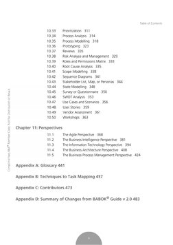 BABOK Guide v3 Corporate Printable | PDF