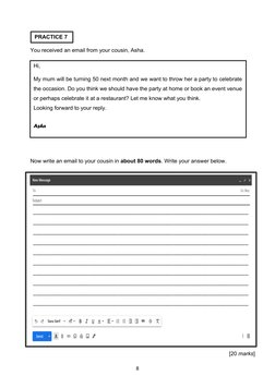 SPM Email Writing Practice for Students | PDF