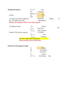Cantilever Beam Design per IS 456 | PDF | Applied And Interdisciplinary ...