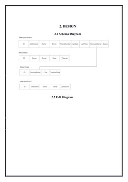 2. DESIGN
2.1 Schema Diagram
                                      2.2 E-R Diagram
