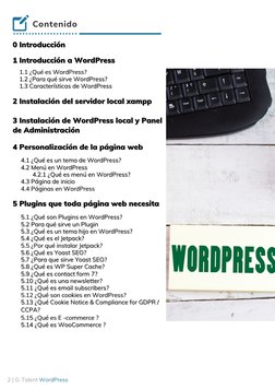 Contenido
1 Introducción a WordPress
1 Introducción a WordPress
2 | G-Talent WordPress
1.1 ¿Qué es WordPress?
1.1 ¿Qué es Wor