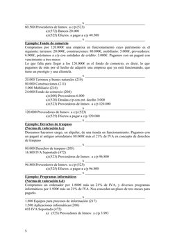 ________________________________ x __________________________________
60.500 Proveedores de Inmov. a c/p (523)
a) (572) Banco