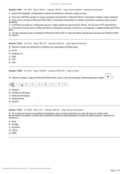 Informática - xProvas.com.br
Copyright © 2018 xProvas.com.br - Todos os direitos reservados.
Questão: 174847 
Ano: 2010 
Banc