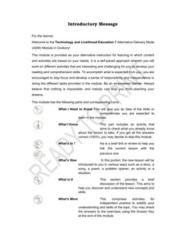 TLE7 - HE - COOKERY - Mod8 - Identify Hazards and Risks in The ...