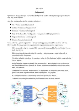 DevOps Tools and Git Commands Overview | PDF | Version Control ...