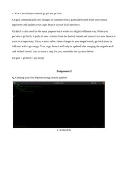 DevOps Tools and Git Commands Overview | PDF | Version Control ...