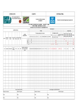 CONSLTANT:
CLIENT:
China State Construction Engineering Corporation Ltd
CIVIL WORKS FOR CONSTRUCTION OF KAPCHORWA – SUAM ROAD