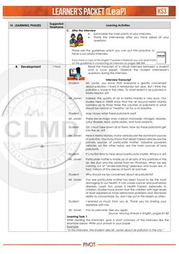 Grade 7 Interview Techniques Guide | PDF | Interview | Particulates