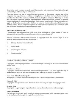 those in the music business, have advocated the extension and expansion of copyright and sought 
additional legal and technol