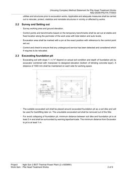 Pile Head Treatment Method Statement | PDF | Deep Foundation | Personal ...