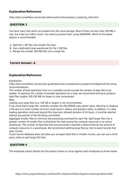 SnowPro Advanced Data Engineer Exam Guide | PDF | Subroutine | Computer ...