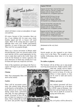 
detainment at the very least.  
 
Jews 
 
Jewish people are also required to give them-
selves over to the Nazis. The occ