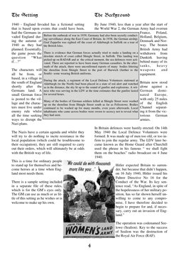 
$ %&	
 
By June 1940, less than a year after the start of 
the World War 2, the German Army had overrun 
France,