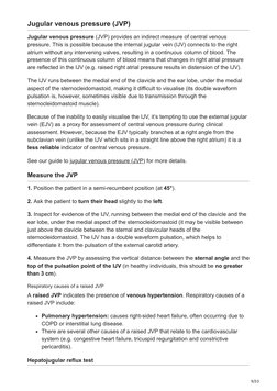 OSCE Guide: Respiratory Examination | PDF | Lung | Neck