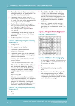 CAMBRIDGE LOWER SECONDARY SCIENCE 8: TEACHER’S RESOURCE
5
Cambridge Lower Secondary Science 8 – Mary Jones, Diane Fellowes-Fr