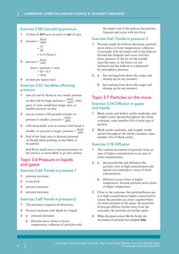 CAMBRIDGE LOWER SECONDARY SCIENCE 8: TEACHER’S RESOURCE
9
Cambridge Lower Secondary Science 8 – Mary Jones, Diane Fellowes-Fr