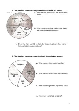 Grade 6 Pie Chart Worksheet | PDF