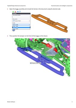 TopSolid'Design Advanced components 
 
Parameterization and intelligent components 
Missler Software 
 
 
3 
 
Open the bugg