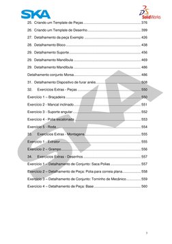3 
 
25.  Criando um Template de Peças ........................................................... 376 
26.  Criando um Tem