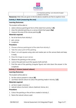 Art Integrated Project for Class 8 | PDF | Scrapbooking
