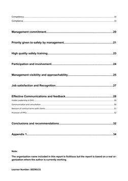 Competency:..................................................................................................................