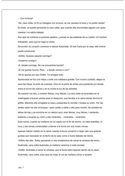 -...Con la boca!
-No, cara colita, no Si yo trabajara con la boca, se me cansara la boca y no podrá cantar!
Es triste, se que