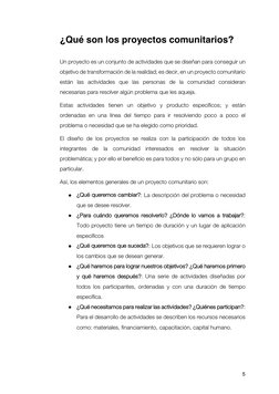Fases de Proyectos Comunitarios | PDF | Aprendizaje | Evaluación