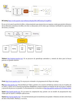 HCatalog https://cwiki.apache.org/confluence/display/Hive/HCatalog+UsingHCat. 
Es un servicio para la gestión de tablas y a