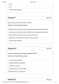 27/06/2020
Teste: AS Geral
https://cruzeirodosul.instructure.com/courses/5439/quizzes/26572/take
5/8
XVIII
XIX
Nenhuma das al
